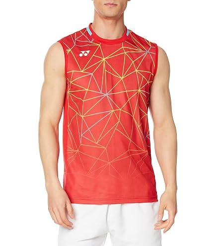 Amazon.co.jp: YONEX(ヨネックス) メンズゲームシャツ(ノースリーブ